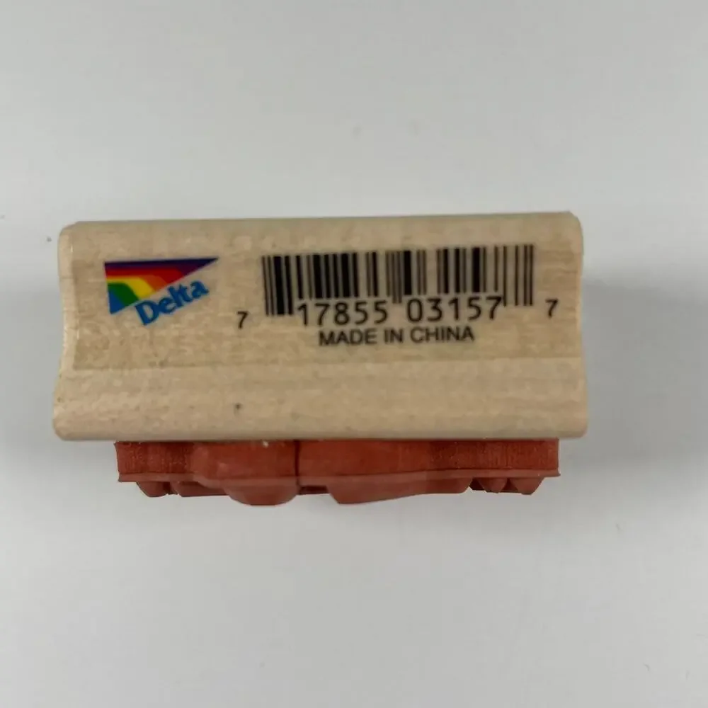 Breast Cancer support wooden stamp